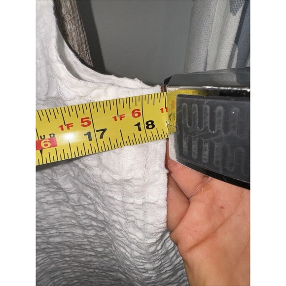 Sundance White Waffle Cotton Sleeveless Tank Top Six MD Spring Summer Women’s - Picture 4 of 5